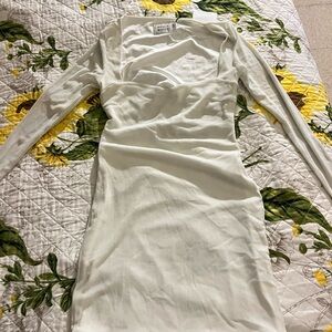 Meshki Ivory Long Sleeve Dress